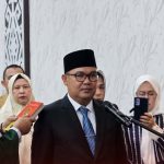 Bupati Tanggamus Moh Saleh Asnawi memberikan arahan tegas kepada ASN terkait pencegahan korupsi dan larangan pungli dalam Sosialisasi Pencegahan Korupsi di Kantor Bupati Tanggamus.