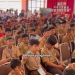 Ilustrasi ketimpangan pendidikan di Lampung, peserta didik menghadapi kemiskinan, jarak sekolah, dan keterbatasan fasilitas saat SPMB 2026.
