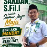 Sakdan S.Fil.I calon Peratin Pekon Sumur Jaya Pesisir Selatan